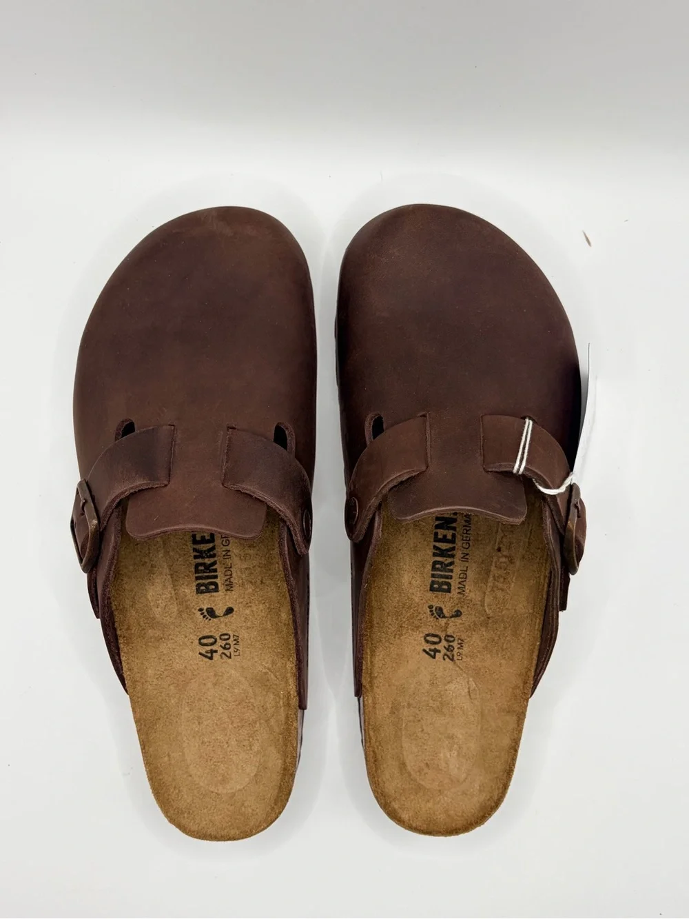 Birkenstock Boston Habana Slip-On Buckle Clog 40